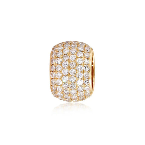 Pave Diamonds Loop Charm
