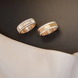 Interchangeable Fluted Duo Ring