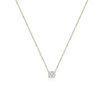 Medium Diamond Solitaire Necklace