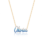 Ombre Name Necklace