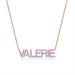 Ombre Name Necklace