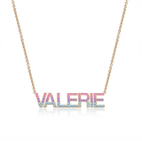 Ombre Name Necklace