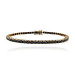 Black Diamonds Tennis Bracelet
