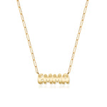 Cutout Name Paperclip Necklace