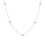 Five Diamond by the Yard Necklace