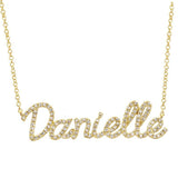 Diamond Name Necklace