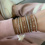 Multi Round Tennis Bracelet