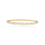 Vertical Multi Shape Diamond Bangle